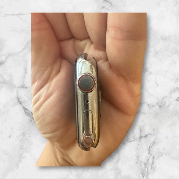 Apple watch Hermes S7 GPS+Cellular 44 mm Silver Stainless Steel NEW gray brand main image 9